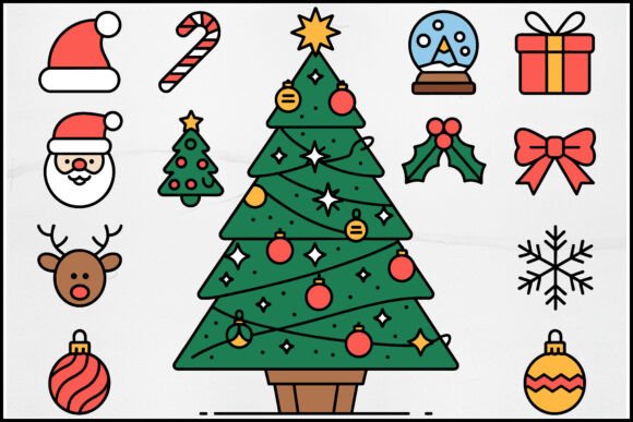 Download Christmas Holiday Clipart Set - Premium Resources