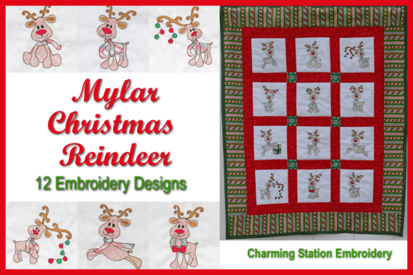 Download Mylar Christmas Reindeer - Reindeer Collection