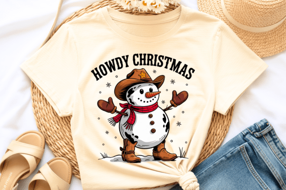 Download Cowboy Snowman PNG | Howdy Christmas - Premium Resources