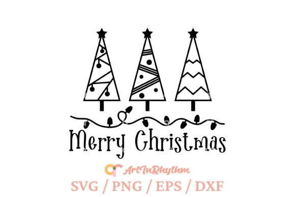 Download Merry Christmas Trees Svg - Merry christmas trees svg Collection