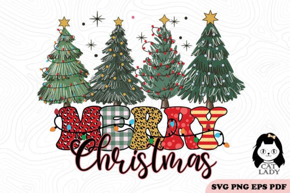 Download Merry Christmas Trees SVG PNG - Merry christmas trees svg Collection